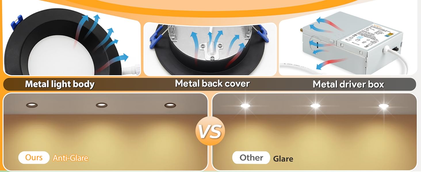 4 inch led recessed light