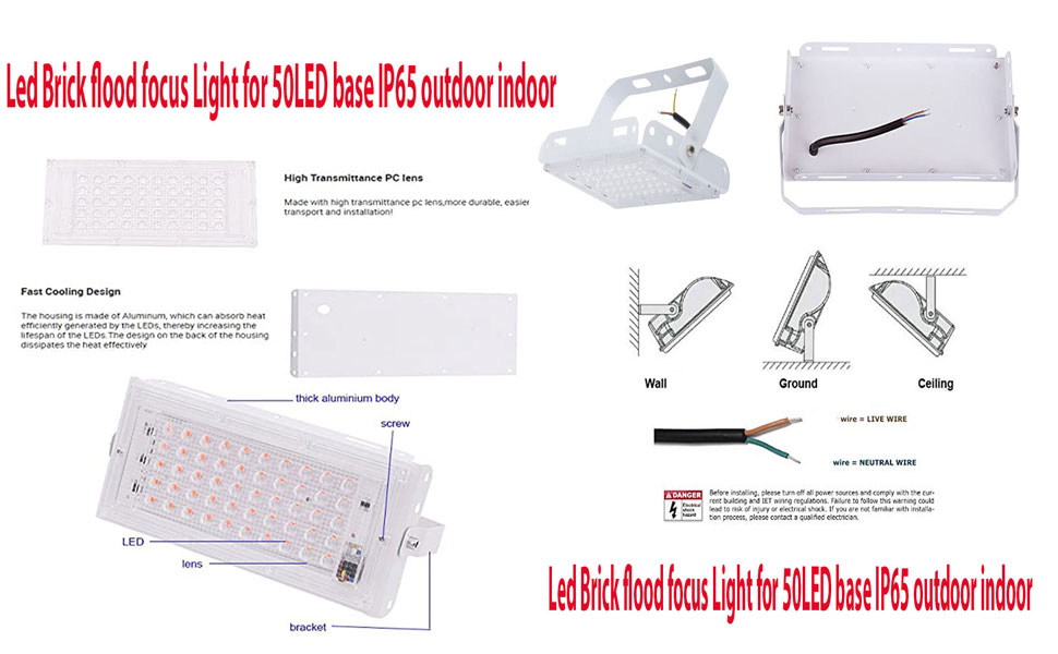 led flood light 50+ watt