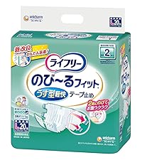 Amazon | ライフリー テープ止めおむつ のび~るフィットうす型
