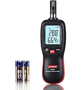 Wintact Digital Temperature and Humidity Meter, Thermometer Hygrometer Monitor with Dew Point and...