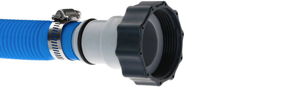Kalitec Pool Adapter A - Schlauchadapter für Pool 38mm und 32mm - Ideal für Schwimmbadpflegearbeit - Hohe Festigkeit und D73ee9c1 661d 4d41 A064 E5b9d4203fe8. CR0,0,970,300 PT0 SX970 V1
