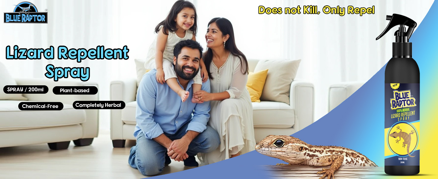 Blue Raptor Lizard Repellent Spray