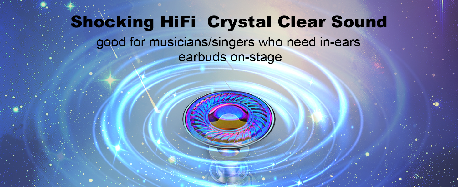 in ear for musician