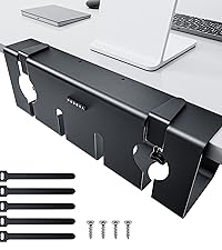 Amazon.co.jp: NODOCA ケーブルトレー デスク下 ケーブル収納