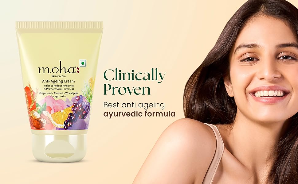 moha Anti-Aging Cream Clinically Proven for Best Results