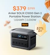 Amazon.com : Anker 555 Portable Power Station, 1024Wh Solar