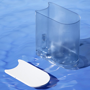 cat drinking fountain