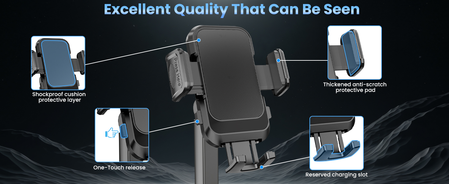 Phone holder Holds Your Phone Securely