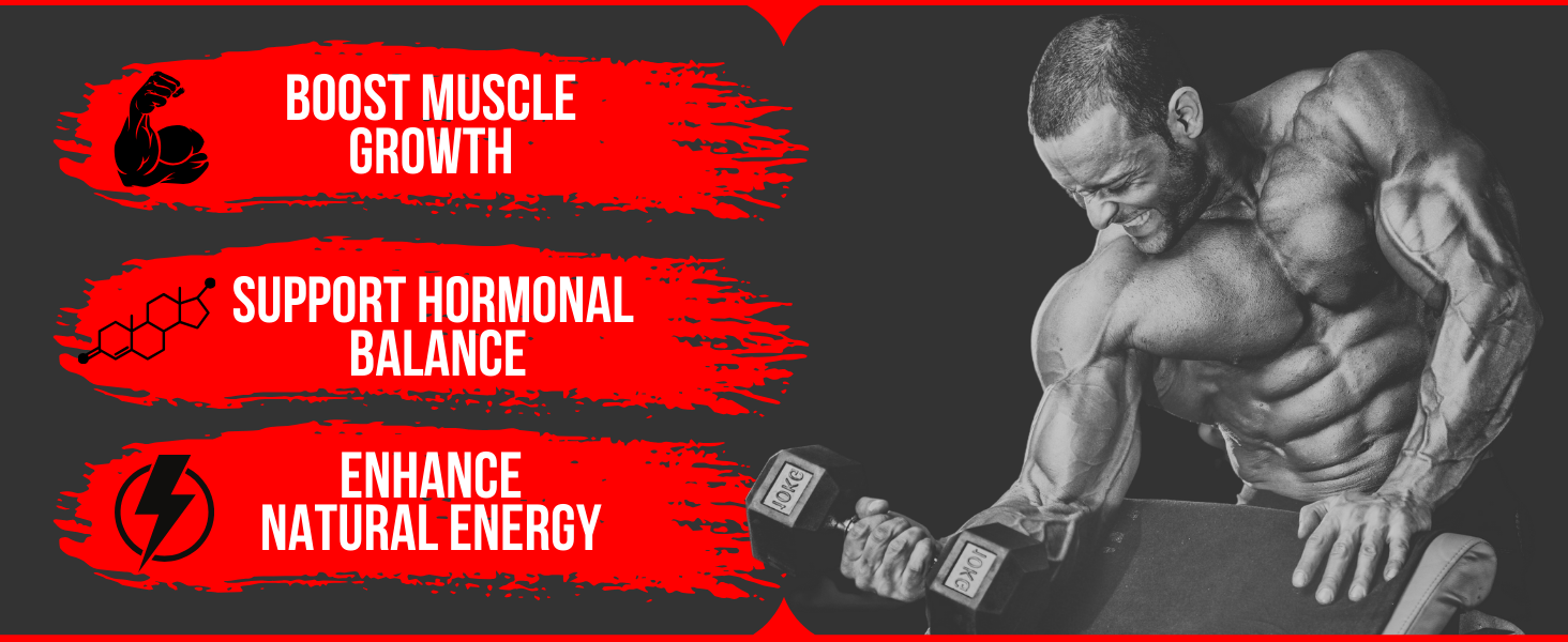 Muscle building supplements for men - Boost muscle growth and Enhance natural energy