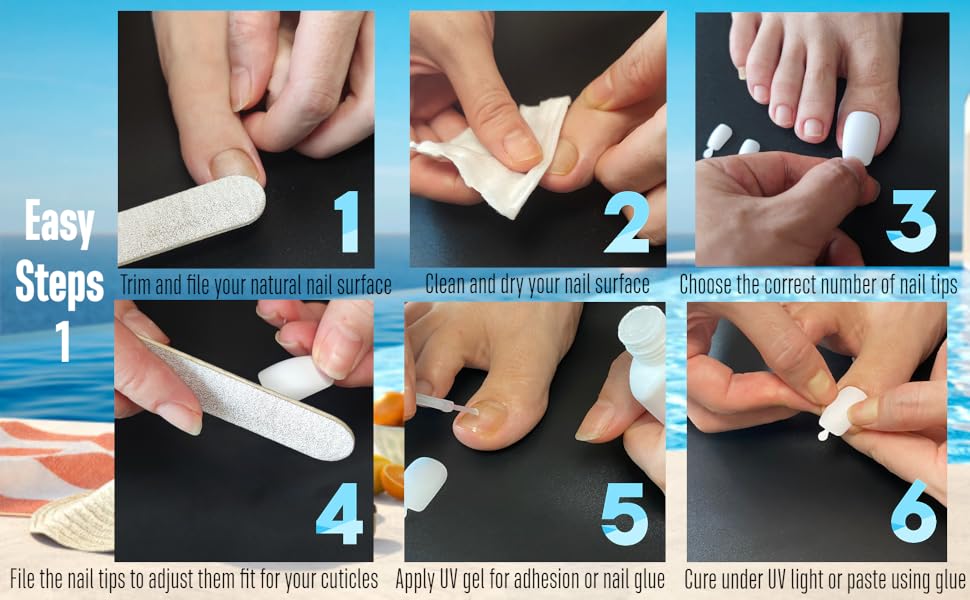 how to use longtoes nails