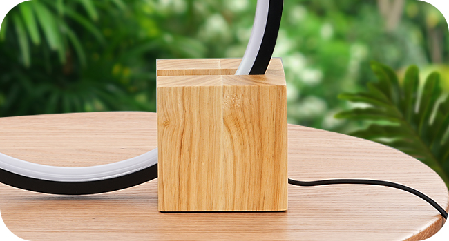 EDISHINE Modern LED Table Lamp, Bedside ... 19 HLTL12R