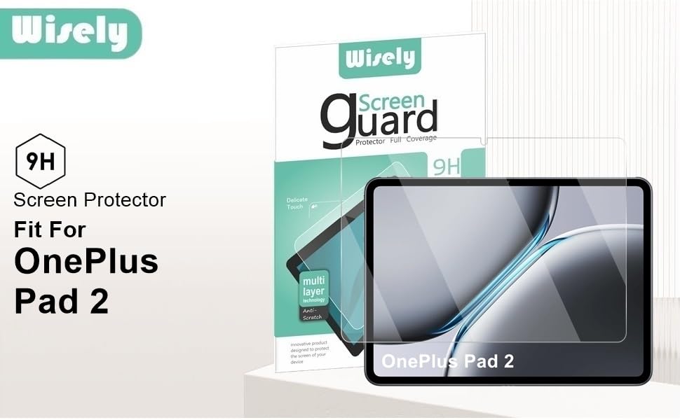 oneplus pad 2 tempered glass