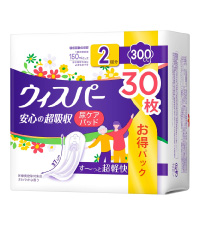 Amazon.co.jp: WHISPER ウィスパー うすさら安心 20cc 19cm 44枚