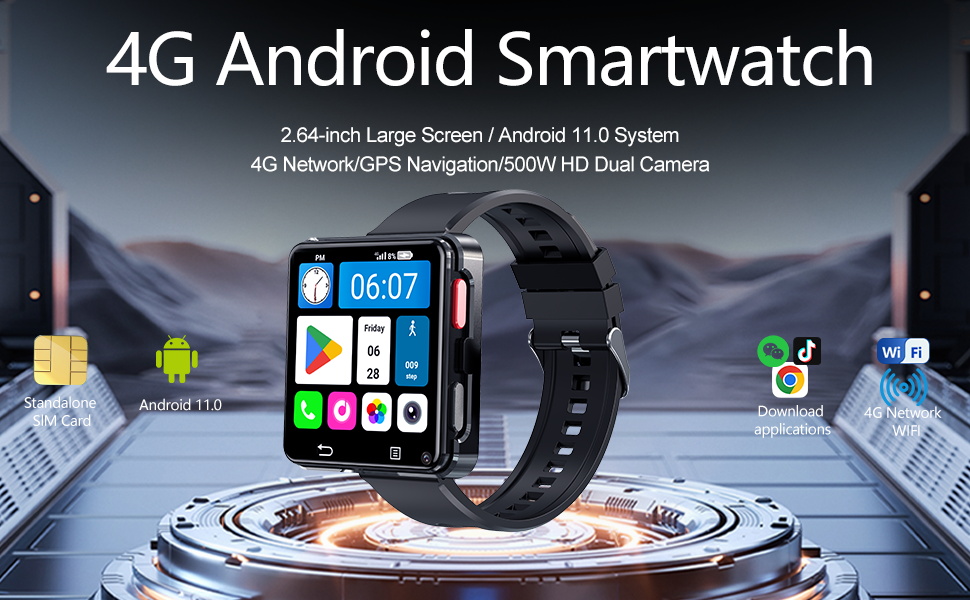 【NikeLANCE4TITANIUMWatch】WA0020WG88-0010 Amazon.com: Rainbuvvy 4G Smart Watch Phone, Android 10.7