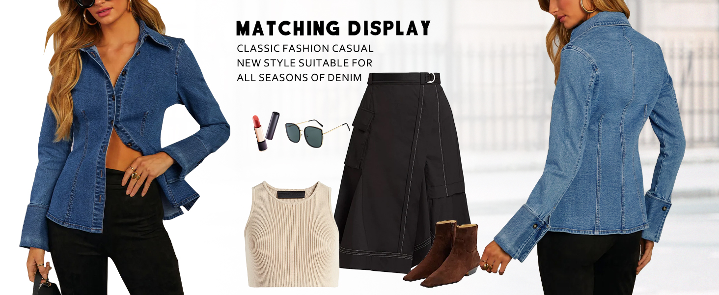 Button Down Shirt Tops