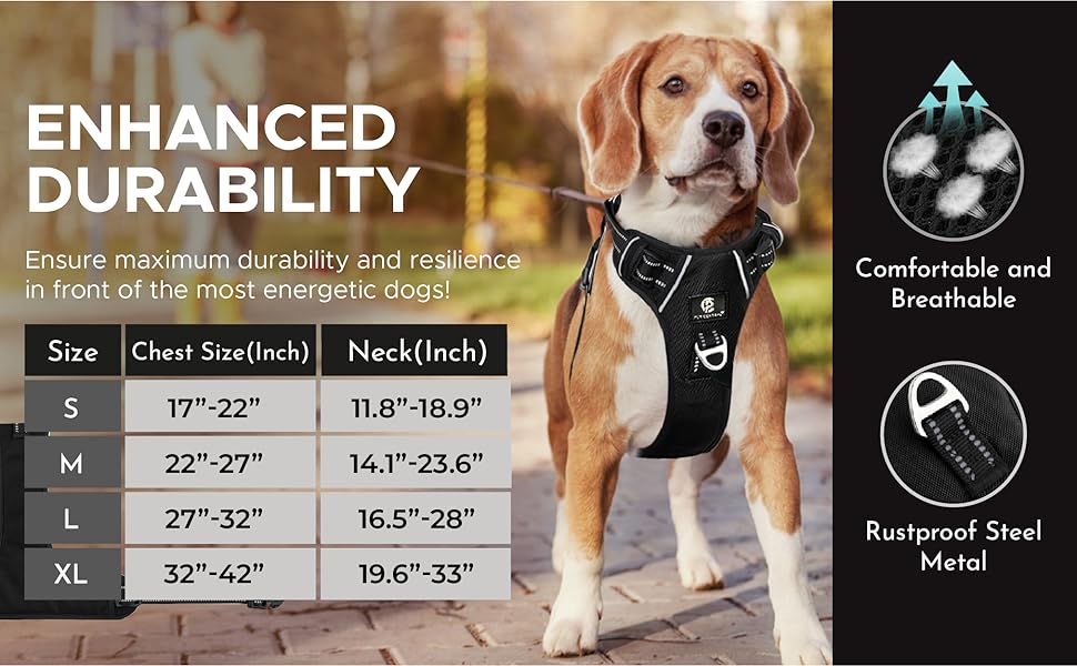 Heavy Duty Anti Pulling Non Choking Dog Body Belt