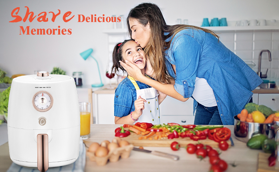 air fryer white