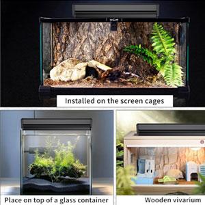 T5 UVB Reptile Light Fixture Combo Kit