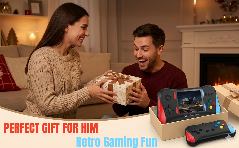 PERFECT GIFT FOR HIM: Retro Gaming Fun!