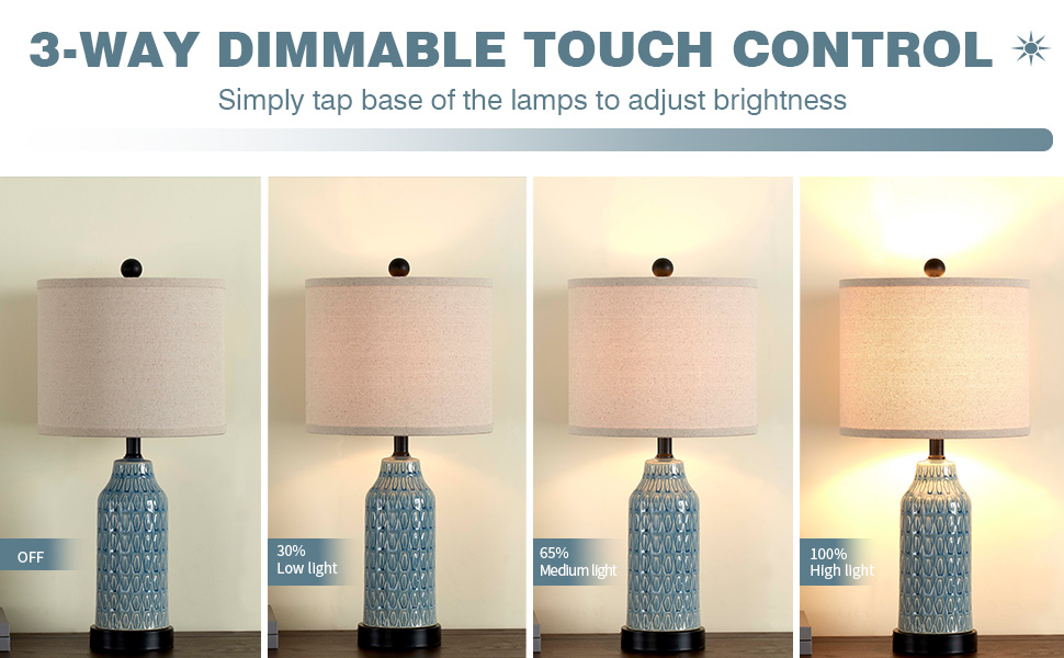 touch lamps for nightstand
