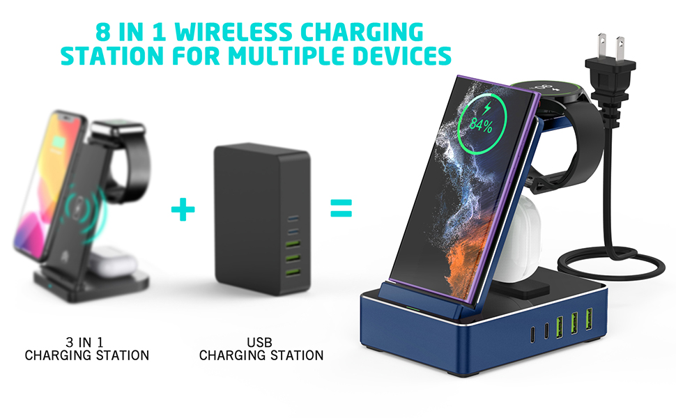 8 IN1 Charging Station