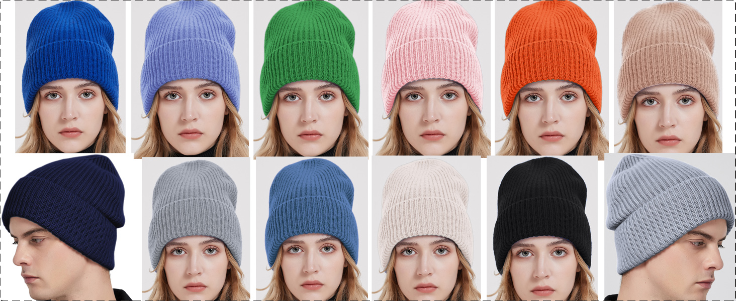 wool beanie hat,11 colors