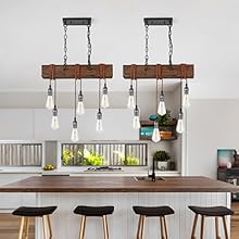wood pendant light