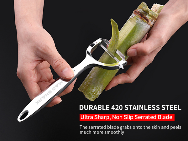 Y-Peeler: Sharp, Durable Tool for Effortless Veggie &amp; Fruit Peeling