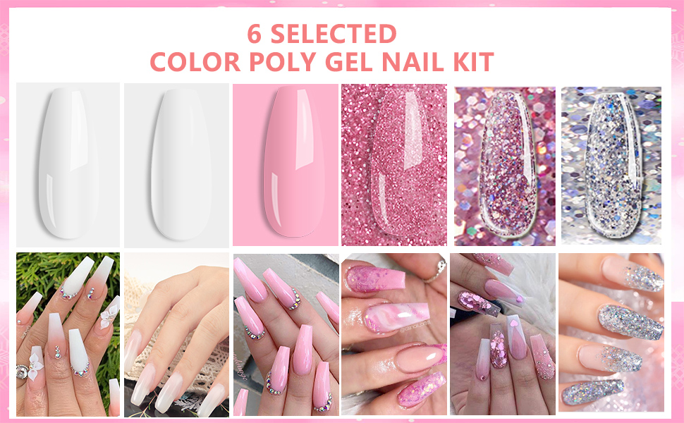 Poly gel Nail Kit