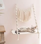 Cat Window Perch Macrame Cat Hammock