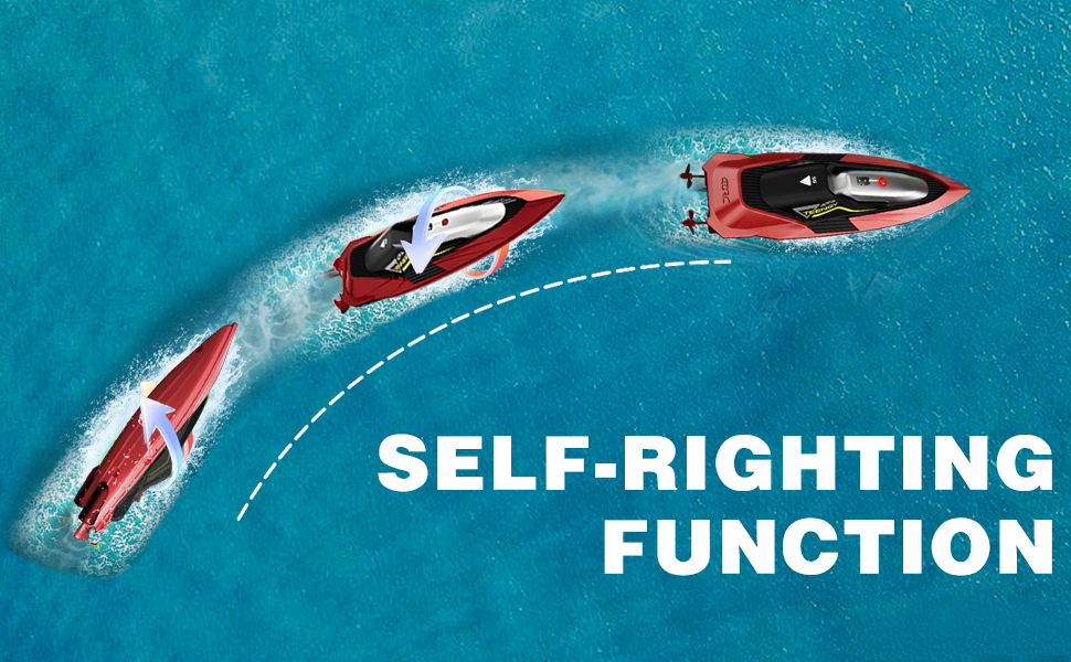 RC Boat Features and Controller