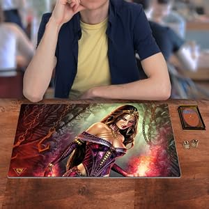 Amazon.com: Liliana 01 Custom Playmat/Giant Mouse Pad