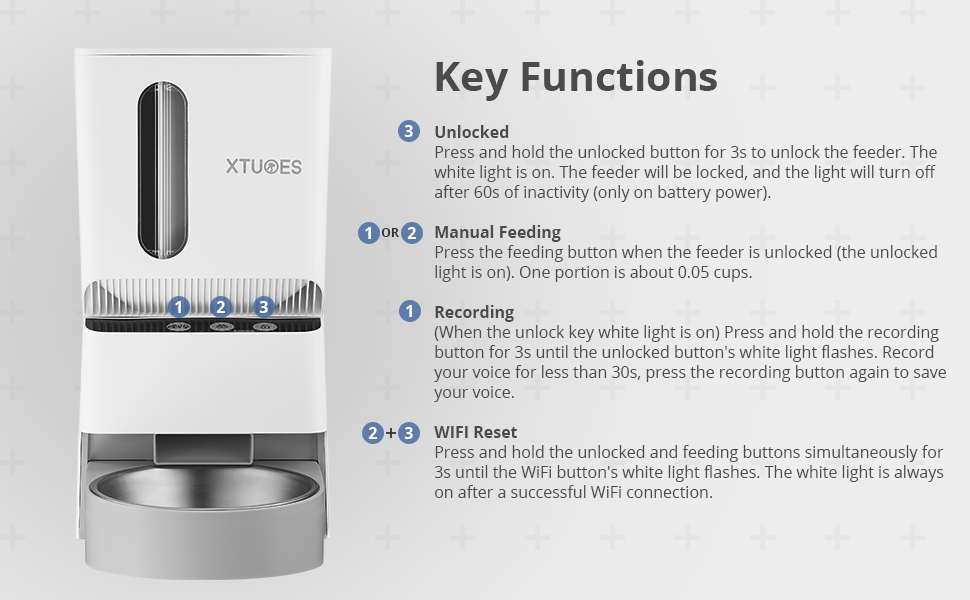 automatic cat feeders wifi pet feeder automatic cat feeder wifi cat dog feeder automatic dog feeder