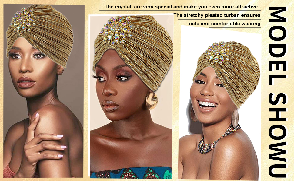 headwrap,african,knot,stretchy,headwear,cap,bonnet,pre-tied,adjustable