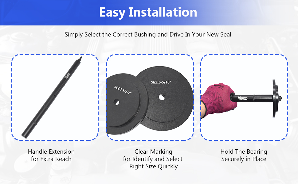 Truck Hub Seal Installer Kit