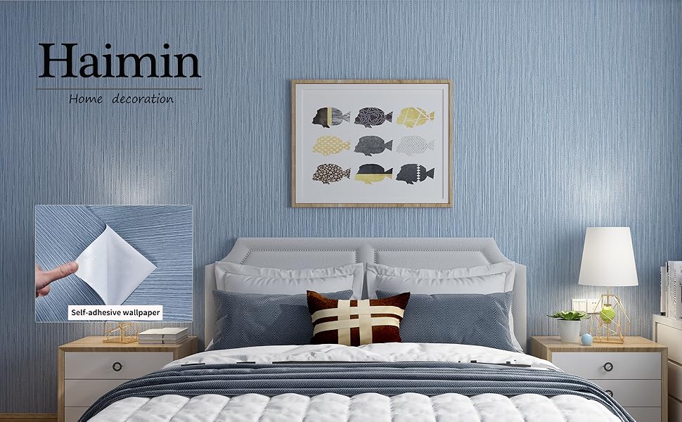 Haimin wallpaper peel and stick wallpaper