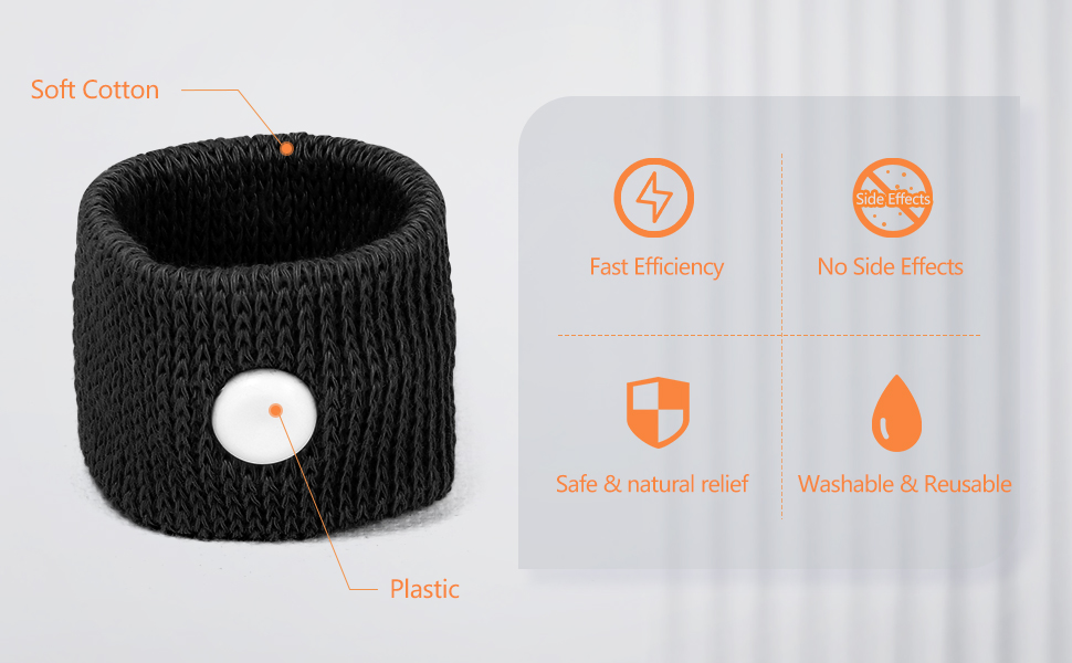 Cozyhealth Motion Sickness Wristband, AntiNausea