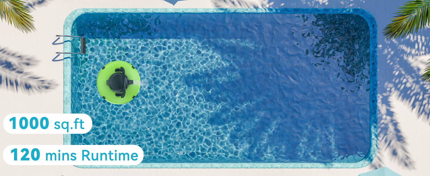 robot pool vacuum for above ground pool