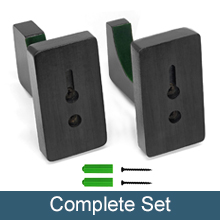 baseball bat wall mount display rack baseball holder Horizontal 01