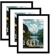 Amazon.com - Picrit 30x40 Picture Frame 3 Pack, Black Poster Frame