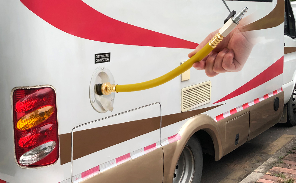 ZKZX Winterize Sprinkler Blowout Adapter RV Winterizing Kit with Shut