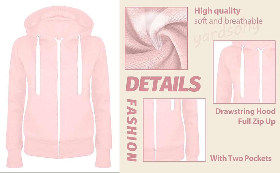 zip up hoodie women
