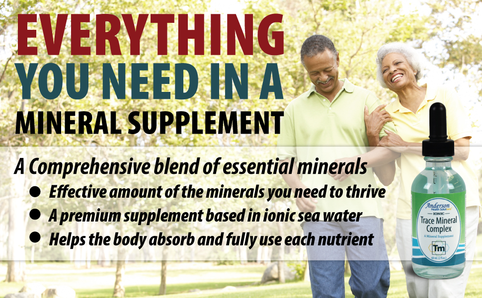 everything you need in a mineral supplement comprehensive blend of essential minerals