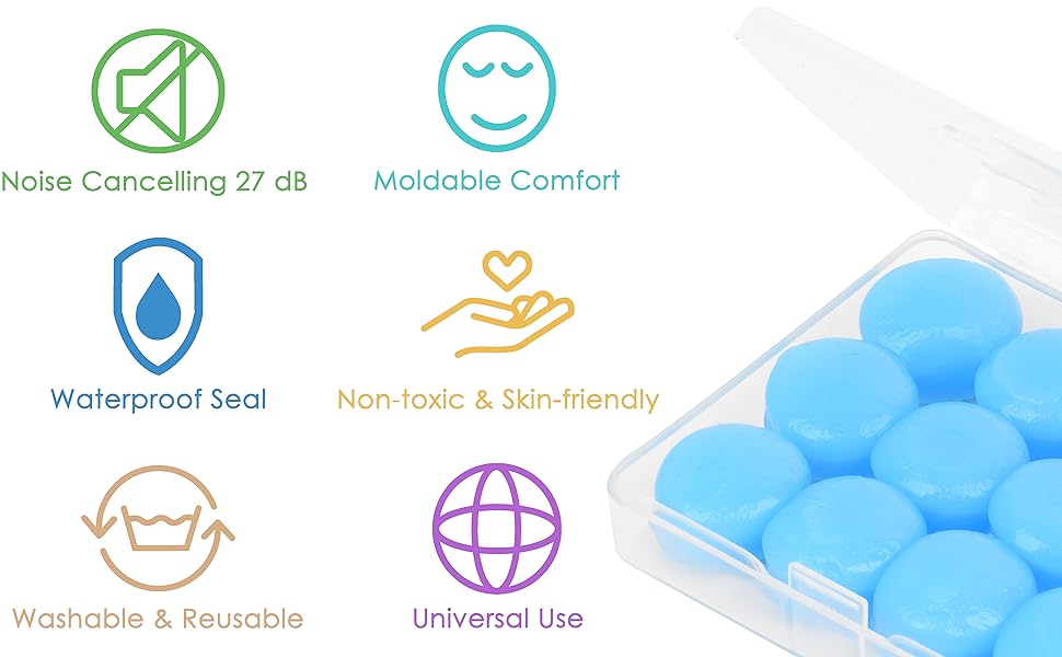 Silicone Ear Plugs