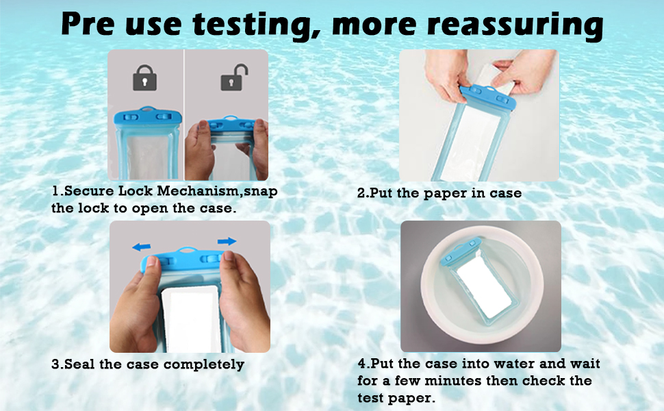 Waterproof mobile phone bag