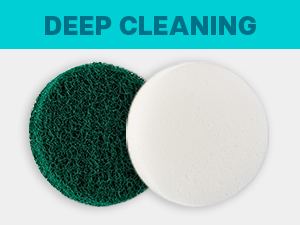 klever Light Duty Pads & Soft Bristle Brushes DEEP CLEANING