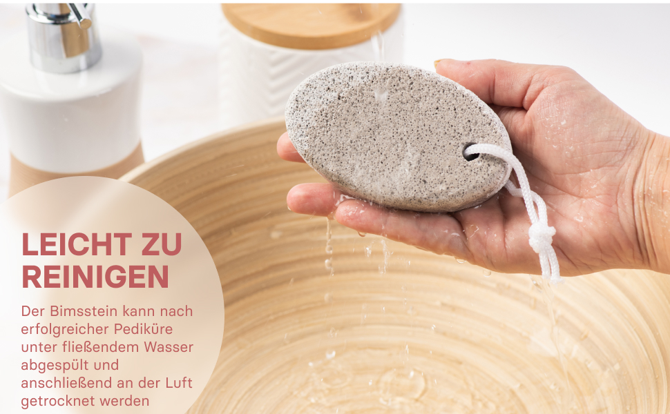 valneo Bimsstein für Hornhaut - 2er Set x 69g Bimssteine als ...