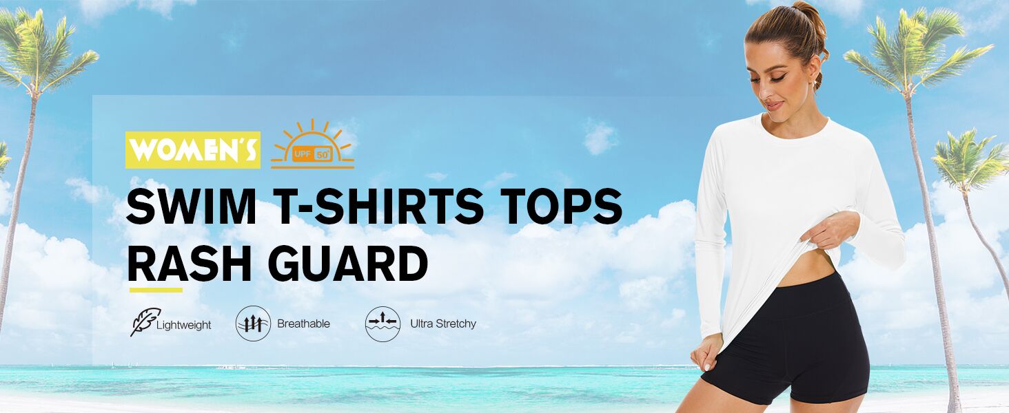 womens swim tshirts