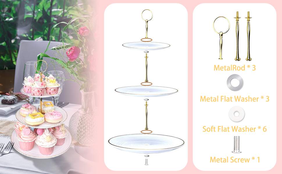 Cake Stand Set5 Pcs Cupcake Stand SetDessert Table