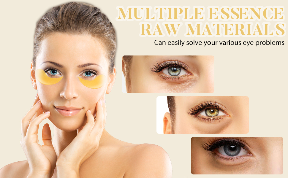 Under Eye Patches for Dark Circles and Puffiness, 60 Pcs